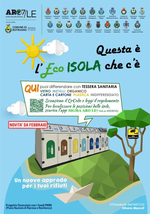 ECO ISOLE ATTIVE DAL 23 FEBBRAIO 2026